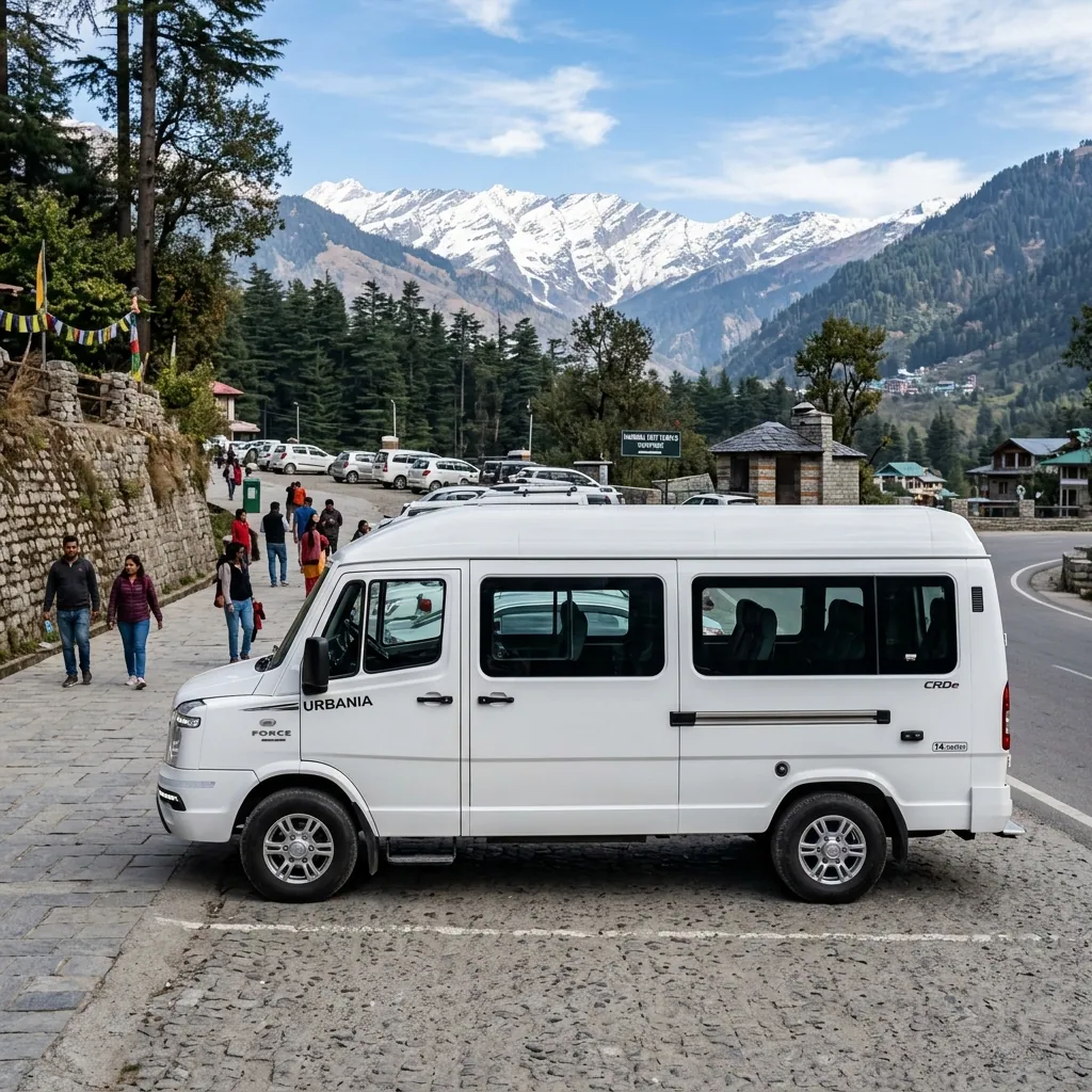 Force Urbania Side Profile view - available for hire in Madurai