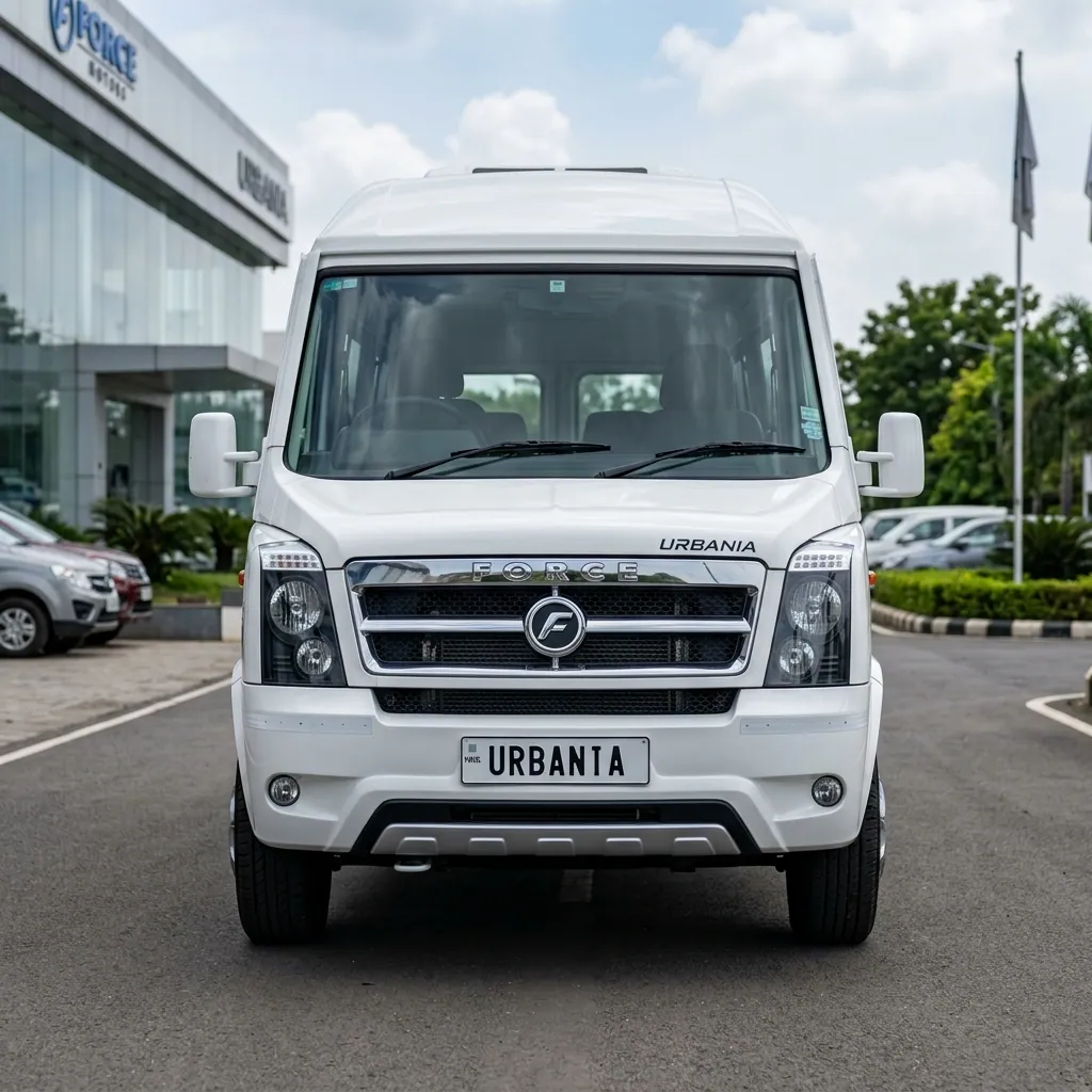 Force Urbania Front Exterior view - available for hire in Madurai