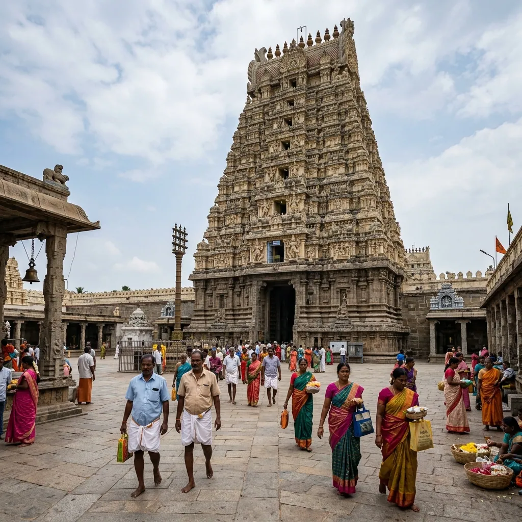 Kanchipuram Tour Package — Kamakshi Amman Temple Darshan